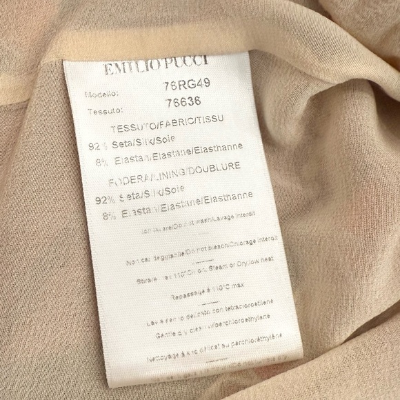 EMILIO PUCCI silk sleeveless dress - Picture 8 of 13